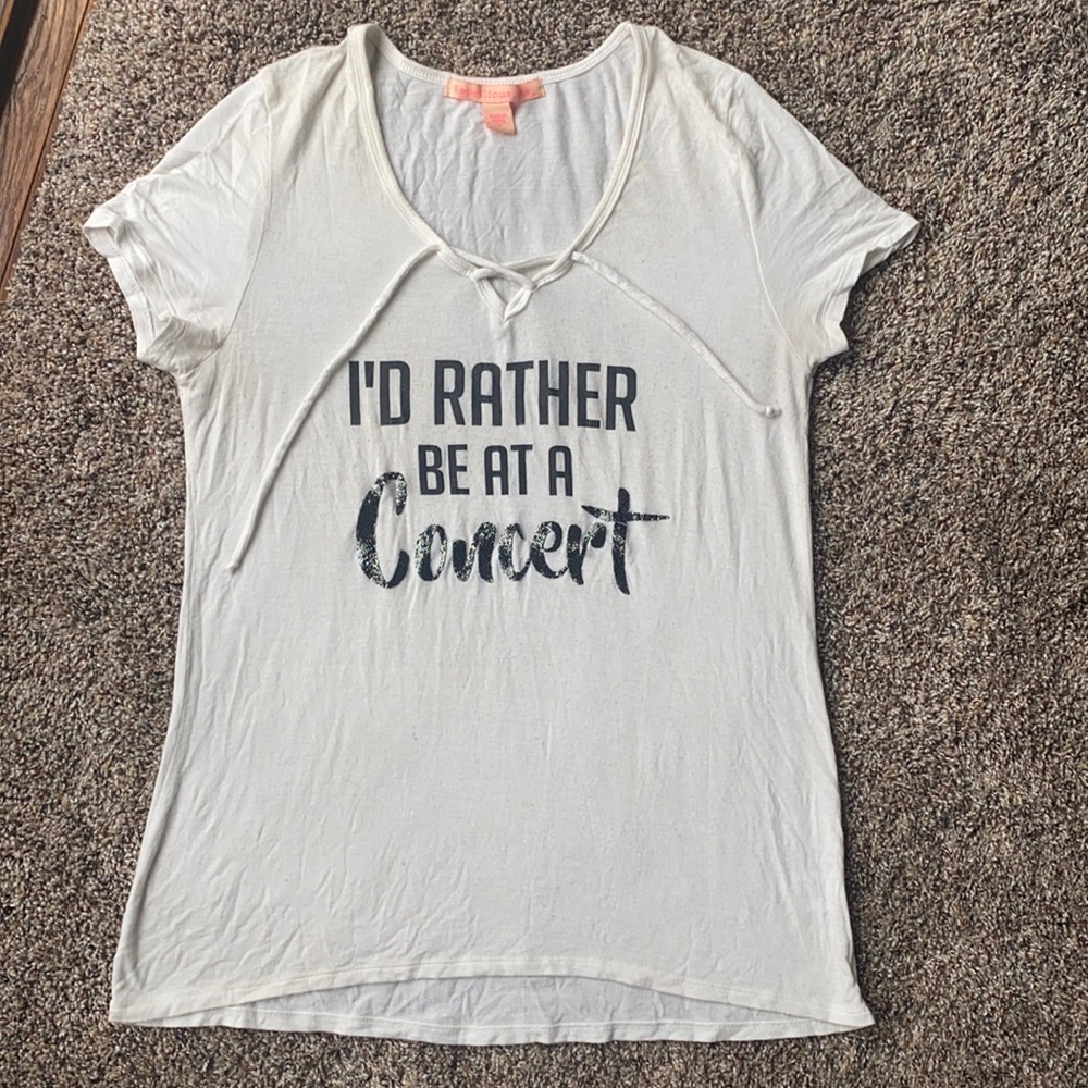 Rebellious One “I’d Rather Be At A Concert” Tshirt